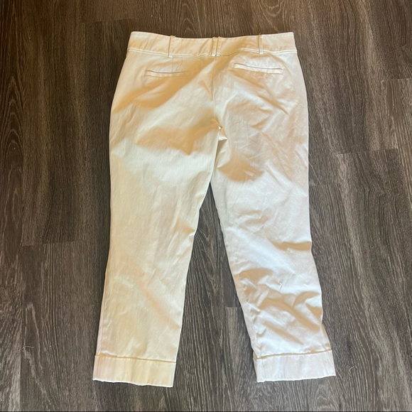 White 7th Avenue Ankle Work Pants. Size 10 - Picture 3 of 4